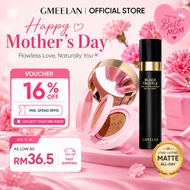 【HOT】GMEELAN Black Truffle High Cover BHA Repair Cushion Foundation Powder 12H Matte for Sensitive S