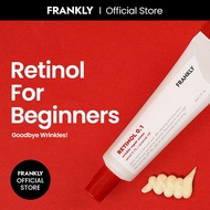 [FRANKLY] Retinol 0.1 Cream 30ml - Beginner Retinol | Fine Lines & Wrinkles Care, Acne Care, Skin Li