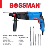 BOSSMAN BGBH226 3 Mode Rotary Hammer Drill 900W (6 MONTHS WARRANTY)