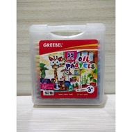 Oil pastel greebel crayons