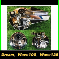 Wave100 EX5 DREAM FRONT & REAR Brake HUB PANEL SET WAVE REAR SPROCKET CLUTCH HUB + BEARING SPOCKET C