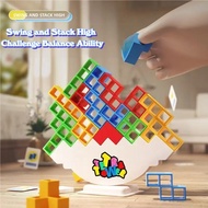 STEM 3D Balance Building Blocks｜ABS Plastic Educational Stacking Game for Kids 5+｜Parent-Child Bondi