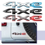 ABS Plastic Car Sticker 4xe Logo Badge 3D Body Decals For Jeep Wrangler JL JK Rubicon Auto Styling R