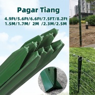 3mm thickness Pagar Cyclone Fence Column/Triangle Steel Column/Tiang Pagar/Fence Posts/Y Tinag