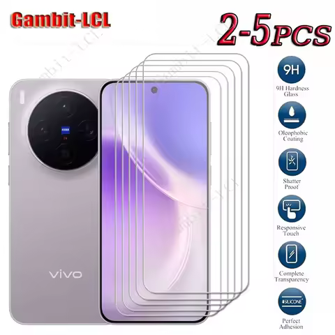 2-5PCS 9H HD Tempered Glass For Vivo X300 Pro ON VivoX300Pro VivoX300 V2509A X300Pro V2502A V2502DA 