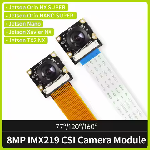 Jetson NANO Camera 8MP IMX219 with CSI Interface compatible with Xavier NX TX2 NX Orin NANO SUPER Or