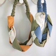 編織髮帶-嫩芽(獨家電繡)