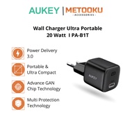 Aukey 20W Type C Charger Adapter GAN PD 3.0 Fast Charging PA-B1T