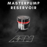 [Ready Stock]AEM Steel Brake Pump Bottle for MasterBrake Pump Reservoir Replacement Brake Fluid Bott