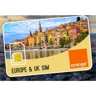 EUROPE SIM CARD 8GB - ORANGE