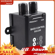 Auto Car Remote Amplifier Subwoofer Car Audio Equalizer Crossover  Controller  Equalizer Controller 