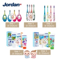 JORDAN - Toothbrush / Toothpaste Baby Kids / Toothbrush / Baby Toothpaste