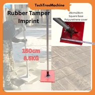 Alat Tampal Corak Konkrit Concrete imprint Concrete Rubber Tamper