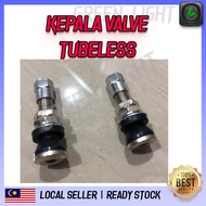(1PCS) Kepala Valve Tubeless High Quality & High Performance Kepala Tiub Tubeless Valve Motor Tubele