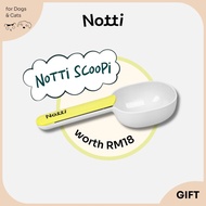 NOTTI Kibble Scoop for Dog & Cat with Sealer Clip Senduk Makanan Anjing Kucing (Limited Edition)