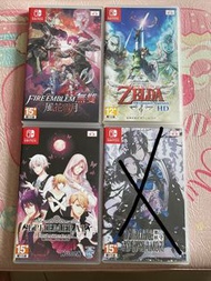 Switch games 風花雪月 薩爾達傳說 第六妖守 闇之眷屬 乙女遊戲