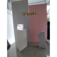 Custom Table Package+80Cm Name/Birthday Decoration