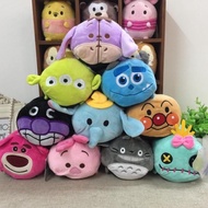 【Authentic】Disney: Tsumtsum Eeyore • Chip & Dale Plush Soft Toy Desktop Table Phone Holder Stand | K