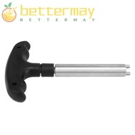 BETTER-MAYSHOW Pool Cue Weight Bolt Wrench, Portable Black Pool Cue Weight Screw Wrench, Billiard ac