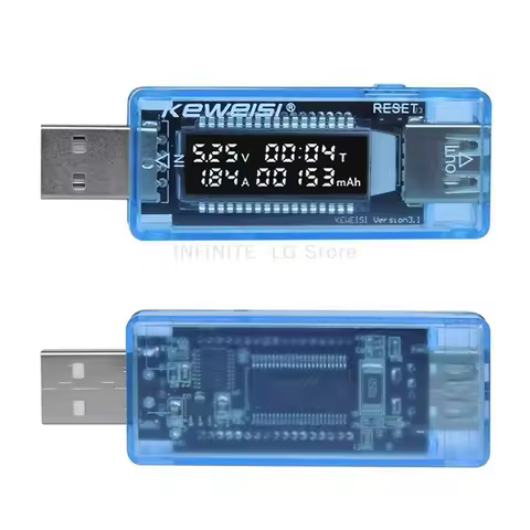 USB 5V 9V 12V 20V QC 2.0 3.0 OLED Current Voltage Charger Capacity Tester USB Charger Voltmeter