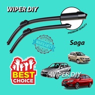Proton Saga BLM FL FLX VVT SV 2008 - 2019 Silicone Wiper Blade Windscreen Viper Pengelap Kereta