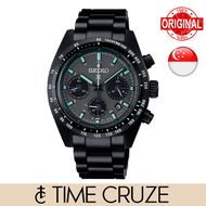 [Time Cruze] Seiko Prospex SSC917P1 Speedtimer Solar Chronograph Tachymetre Full Black Men Watch SSC917