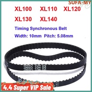 [SUFA]100XL 110XL 120XL 130XL 140XL 037 Timing Belt Rubber Belt 10mm Width 1/5'' Pitch