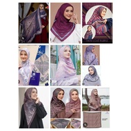 Mandjha Ivan Gunawan Fashion Scarf Beauty Blue, Cream Production, Silky Passionate Red, Glorius, La 