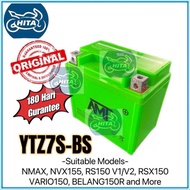 YTZ7S-BS YTZ7 AMT Battery Kering Battery RS150 NMAX NVX155 VARIO BELANG150 RSX150