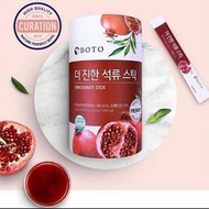 韓國 BOTO濃縮石榴汁隨身包（1桶50包）