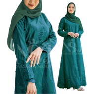 gamis brukat remaja terbaru 2025 broklat terbaru modern mewah kondangan kebaya lebaran panjang baju 