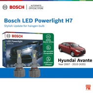 Bosch LED Powerlight Retrofit 6000K Hyundai Avante (2007 - 2010) H7 Car Halogen Headlight Retrofit B