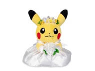 預訂Pokémon Center 正版 皮卡丘結婚公仔一對（新郎燕尾服 + 新娘婚紗）