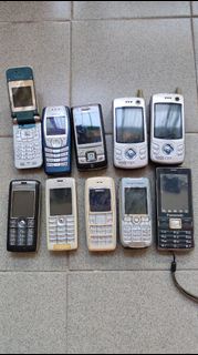 SONY SANYO NOKIA PHILIPS PANASONIC 舊手機 舊電話 懷舊手機 懷舊電話 收藏