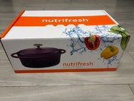 Nutrifresh 橢圓鑄鐵鍋