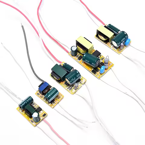 3W 5W 8W 18W 36W LED Light Driver Supply Transformer Radiating Module Board Switch Step Down Buck Co