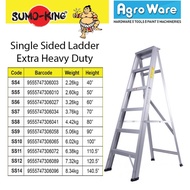 Sumo King Aluminium Ladder (Single Sided / Double Sided ) Tangga lipat Aluminium 6 STEP - 12 STEP