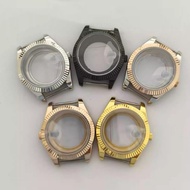 Electroplated Black Rose Gold Case Colorful Transparent Sapphire Crystal Accessories for 8285 Moveme