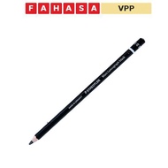 Staedtler Mars Lumograph 4B Wooden Pencil 100B-4B - Black Body