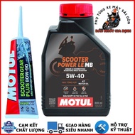 MOTUL SCOOTER POWER 5W40 SCOOTER oil and motul tires