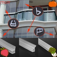 7TILOYSHOP 1M 6-12mm F U h Shape Sealing Strips Silicone Rubber Bath Screen Home Improvement Window 