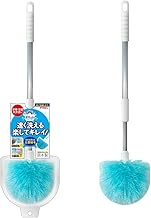 Kikuron Bath Sponge with Pattern, Stretchable, Handle Length: 19.7-26.8 inches (50-68 cm), 1 Pack, B