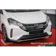 MYVI 2022 FRONT SIDE GEAR UP BODYKIT SKIRT