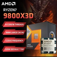 AMD Ryzen 7 9800X3D New 8C 16T 5.0GHz 5NM DDR5 CPU Integrated Graphics RDNA2 2CU Socket AM5 but no c