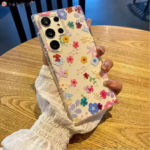 For OPPO F11 Pro F9 F7 F5 R17 R15 A98 A97 A96 A95 A94 4G 5G A92s A91Phone Case Cute Daisy Sun Flower