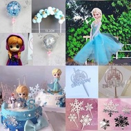 Elsa 生日蛋糕裝飾套裝