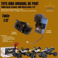 ARIVINDO Motor Dynamo Servo Gear Box Set RC TOKIN Rock Crawler 4WD Metal 1:12 Original RC PART