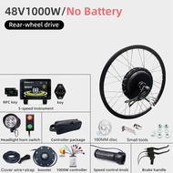 Electric Bike kit with ebike electric bicycle kit 20 26 27.5 700C 1000W Front Rear Electric Wheel Hu