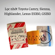 Oil filter for Toyota Camry, Sienna, Highlander, Lexus ES350, GS350 - Code 04152-31090