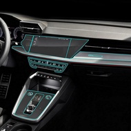 Car Navigation GPS Screen Protector Invisible Transparent Film TPU Interior FilmFor Audi A3 8Y S3 20